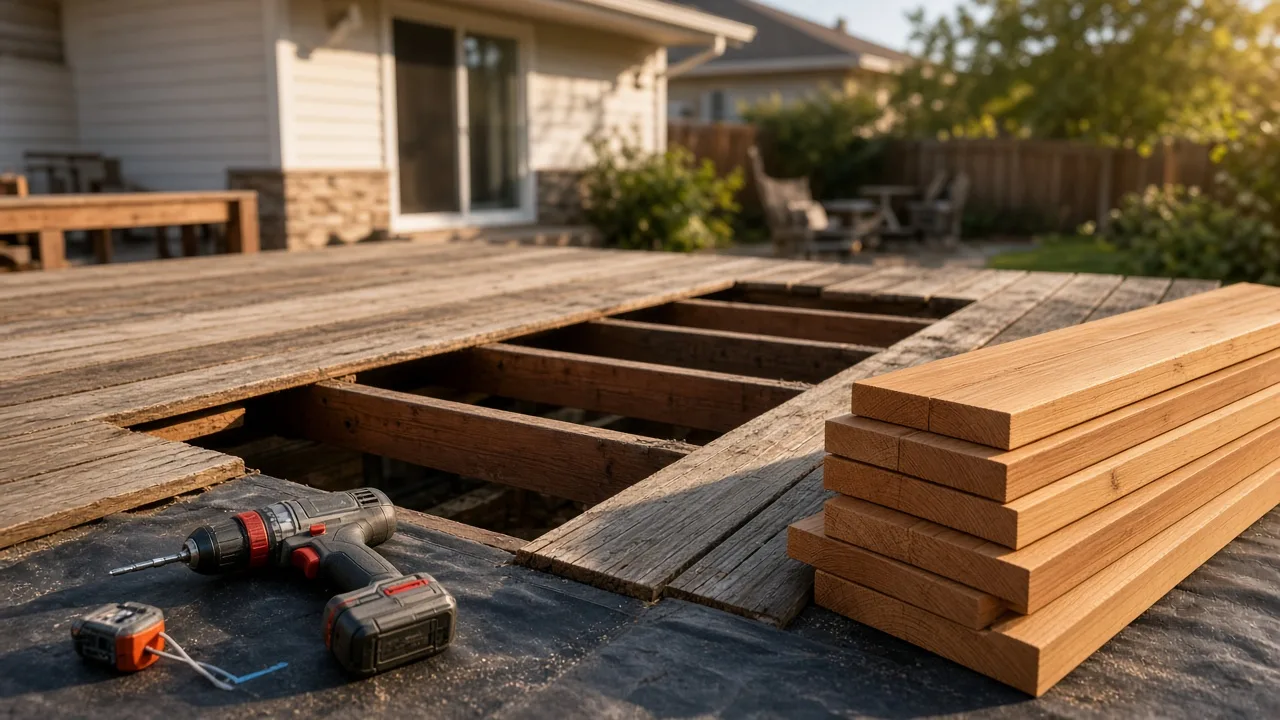 Deck Repair Cost in Sacramento: Boards, Railings, and When to Rebuild